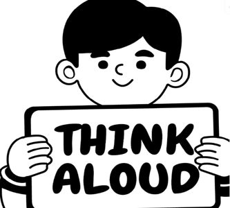 "Think Aloud" Icon from Workbooks